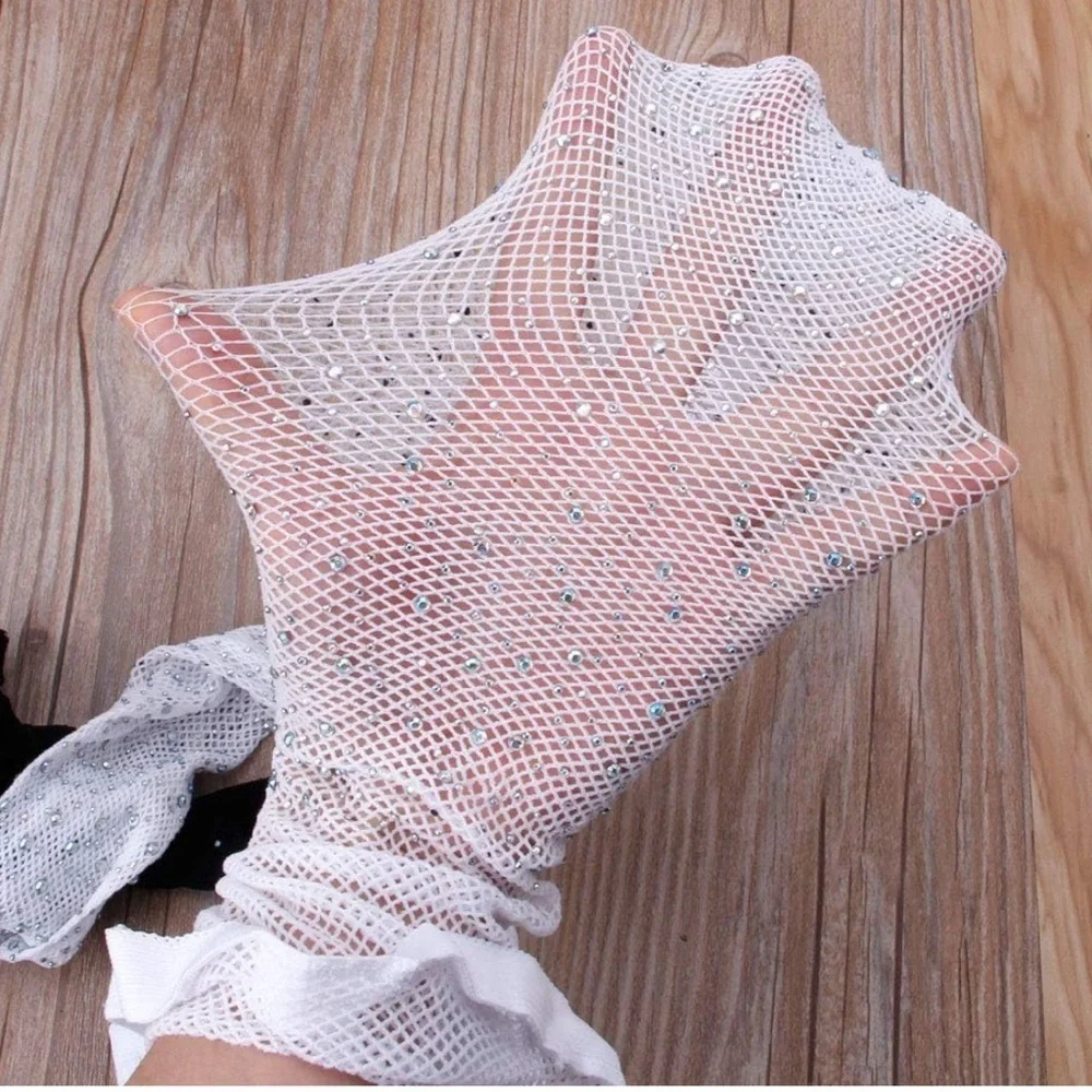 Children’s Sequin Nylon Mesh Socks | NWT